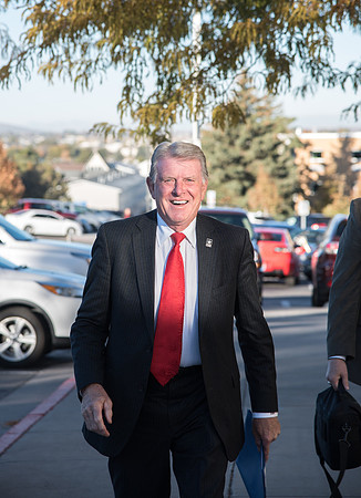 The 2018 State of Idaho Leadership in Energy Efficiency Award is presented by Governor Butch Otter. Oct 2018