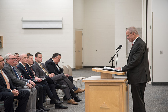 The 2018 State of Idaho Leadership in Energy Efficiency Award is presented by Governor Butch Otter. Oct 2018