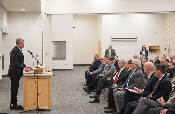 The 2018 State of Idaho Leadership in Energy Efficiency Award is presented by Governor Butch Otter. Oct 2018