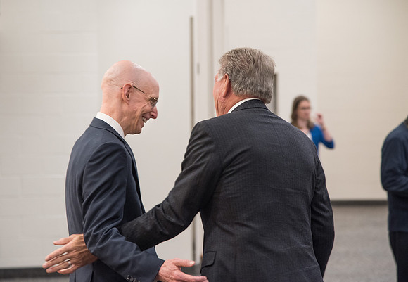 The 2018 State of Idaho Leadership in Energy Efficiency Award is presented by Governor Butch Otter. Oct 2018