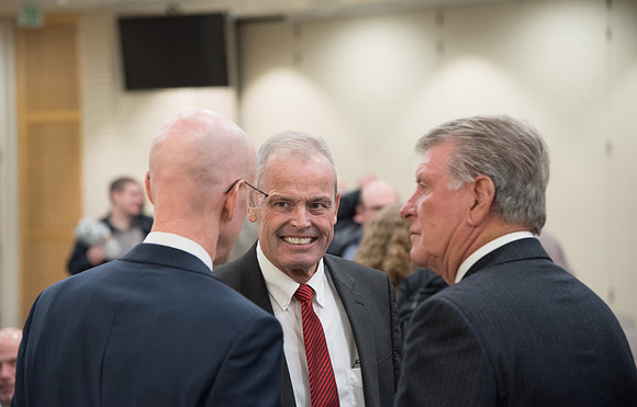 The 2018 State of Idaho Leadership in Energy Efficiency Award is presented by Governor Butch Otter. Oct 2018