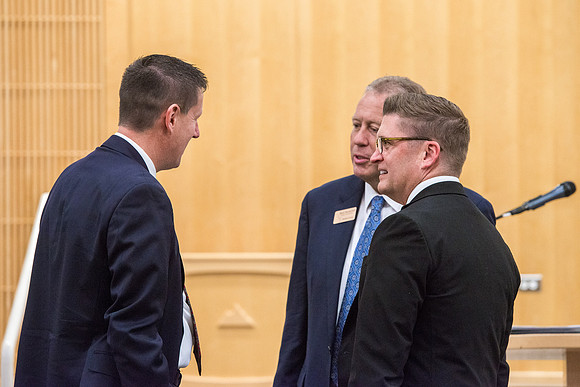 2018 State of Idaho Leadership in Energy Efficiency Award for Buildings presented to Brigham Young University-Idaho by Govenor Butch Otter.