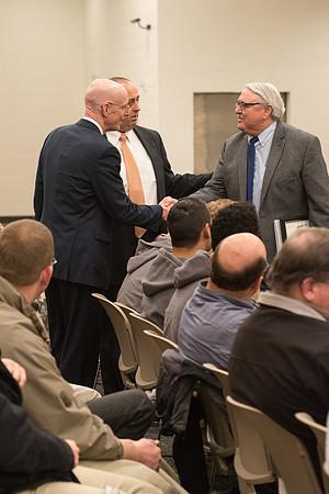 2018 State of Idaho Leadership in Energy Efficiency Award for Buildings presented to Brigham Young University-Idaho by Govenor Butch Otter.
