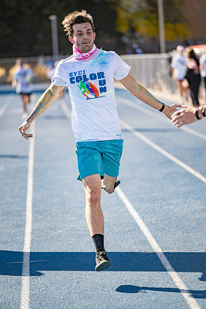 BYUI Color Run During Spirit Week
