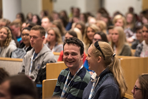 Prospective students and their families come to BYU-Idaho campus to find out what it's all about.