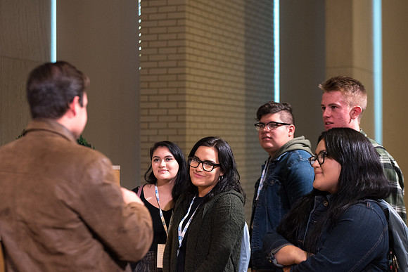 Prospective students and their families come to BYU-Idaho campus to find out what it's all about.