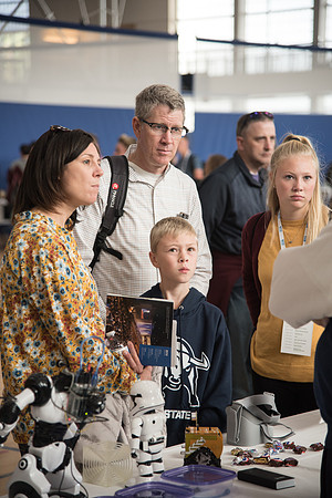 Prospective students and their families come to BYU-Idaho campus to find out what it's all about.