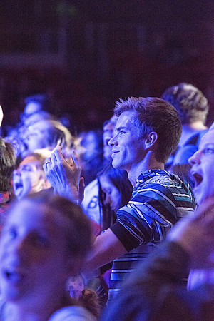 The Scottish band, Skerryvore, performing for their second time at BYU-Idaho.