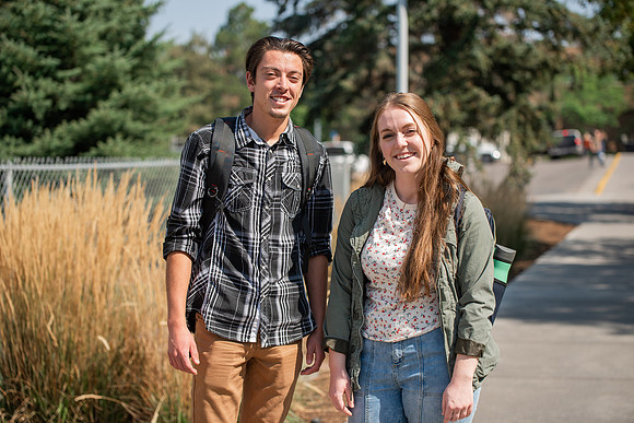 Students around campus on the first day of the fall 2021 semester at BYU-Idaho.