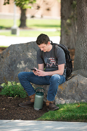 Students around campus on the first day of the fall 2021 semester at BYU-Idaho.