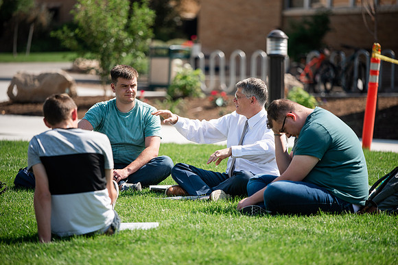 Students around campus on the first day of the fall 2021 semester at BYU-Idaho.