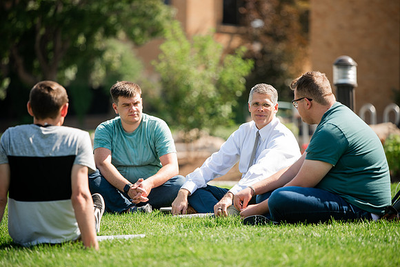 Students around campus on the first day of the fall 2021 semester at BYU-Idaho.