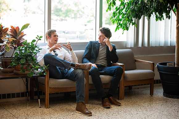 Students around campus on the first day of the fall 2021 semester at BYU-Idaho.