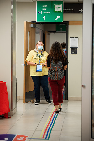Students around campus on the first day of the fall 2021 semester at BYU-Idaho.