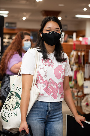 Students around campus on the first day of the fall 2021 semester at BYU-Idaho.