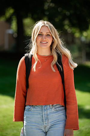 Students around campus on the first day of the fall 2021 semester at BYU-Idaho.