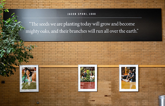 Legacy Hall in the Manwaring Center pays tribute to the Spirit of Ricks College and it's transition to become BYU-Idaho.
