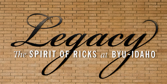 Legacy Hall in the Manwaring Center pays tribute to the Spirit of Ricks College and it's transition to become BYU-Idaho.