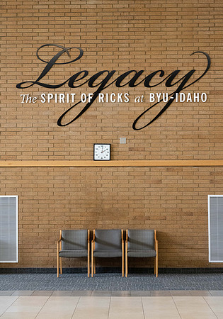 Legacy Hall in the Manwaring Center pays tribute to the Spirit of Ricks College and it's transition to become BYU-Idaho.