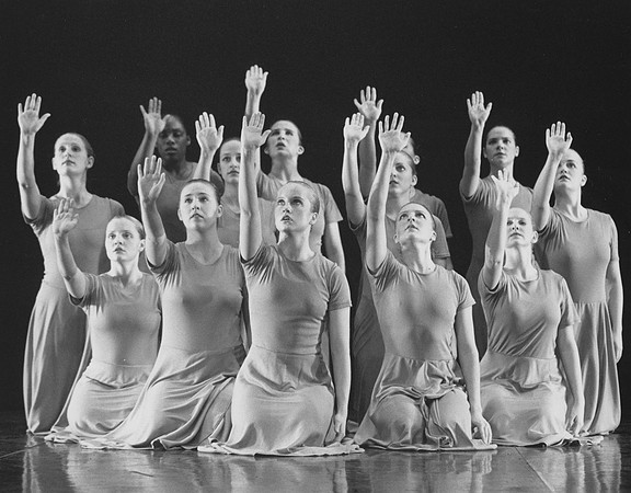 Members of the dance team.