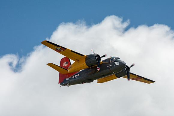 Legacy Flight Museum's old war planes put on an air show.