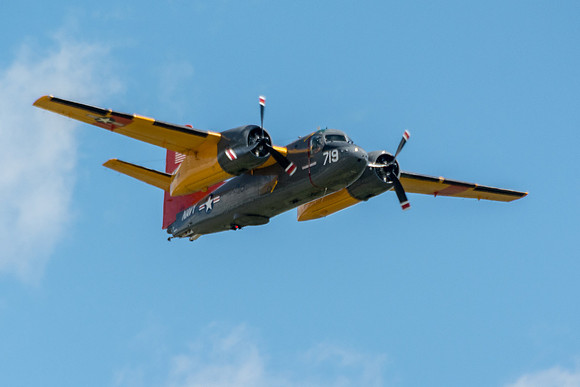 Legacy Flight Museum's old war planes put on an air show.