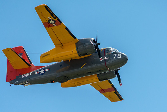 Legacy Flight Museum's old war planes put on an air show.