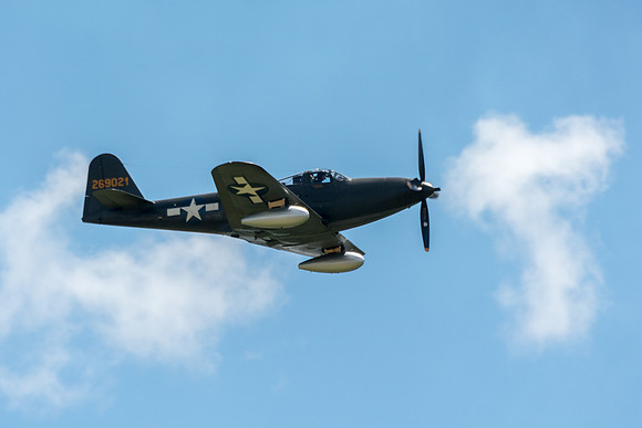 Legacy Flight Museum's old war planes put on an air show.