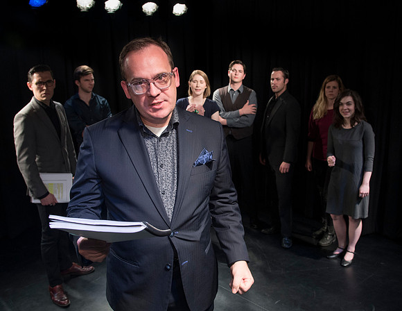 The theater department performs readings as part of the Ibsen Series.