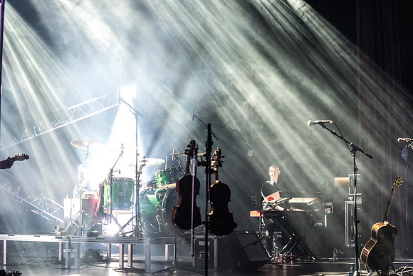The Scottish band, Skerryvore, performing for their second time at BYU-Idaho.