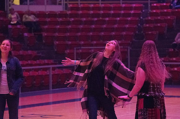 The Scottish band, Skerryvore, performing for their second time at BYU-Idaho.