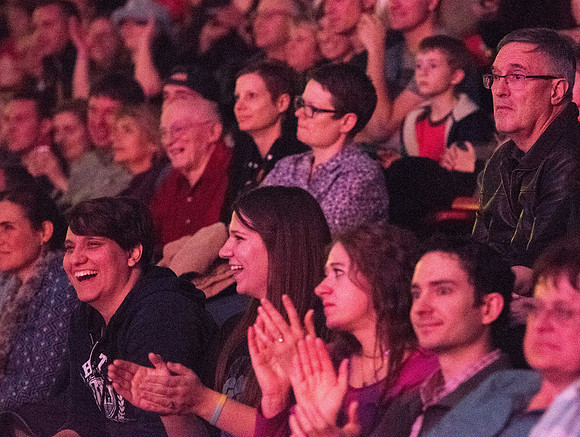 The Scottish band, Skerryvore, performing for their second time at BYU-Idaho.