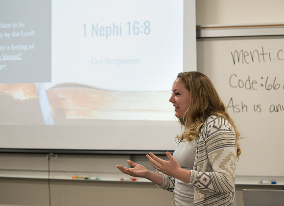 Students attend the Disciple Leadership Conference. October 2018