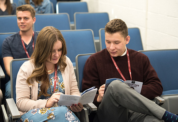 Students attend the Disciple Leadership Conference. October 2018