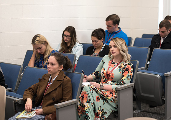 Students attend the Disciple Leadership Conference. October 2018