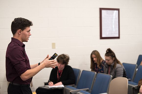 Students attend the Disciple Leadership Conference. October 2018