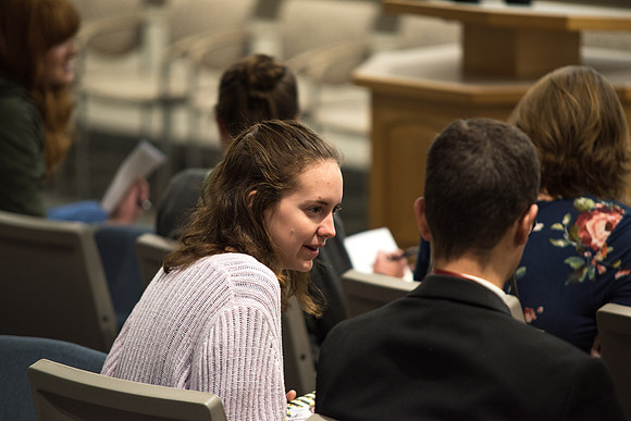 Students attend the Disciple Leadership Conference. October 2018