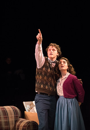 A play called Leaving Eden, performed by Theater students in the Snow building. October 2018