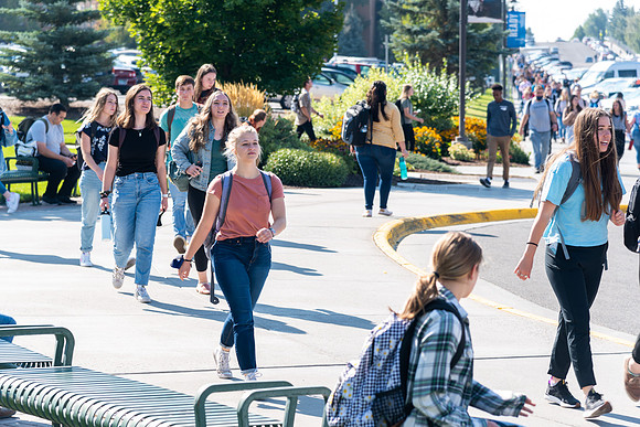 Students on Campus - Sep 2021