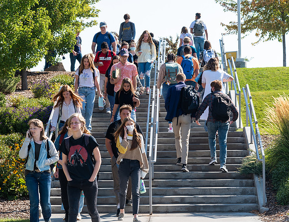 Students on Campus - Sep 2021