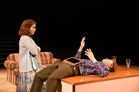 Theater students perform in an original production called Leaving Eden.