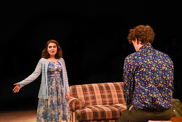 Theater students perform in an original production called Leaving Eden.