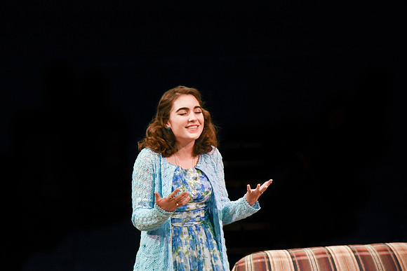 Theater students perform in an original production called Leaving Eden.