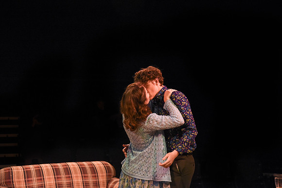 Theater students perform in an original production called Leaving Eden.