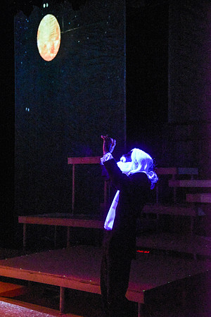 Theater students perform in an original production called Leaving Eden.