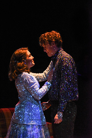 Theater students perform in an original production called Leaving Eden.