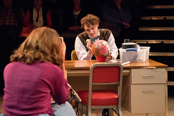 Theater students perform in an original production called Leaving Eden.