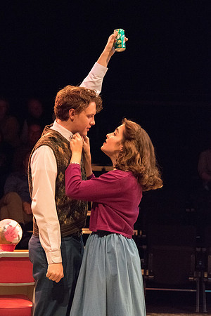 Theater students perform in an original production called Leaving Eden.