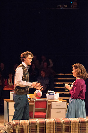Theater students perform in an original production called Leaving Eden.