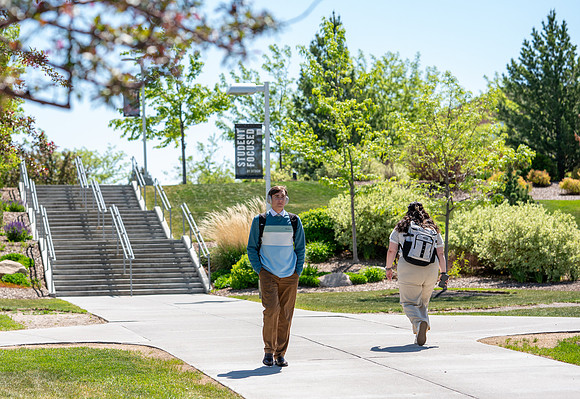 Students On Campus - May 2025